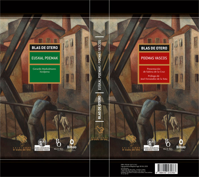 POEMAS VASCOS / EUSKAL POEMAK (ESTUCHE), de OTERO, BLAS DE | portada del libro