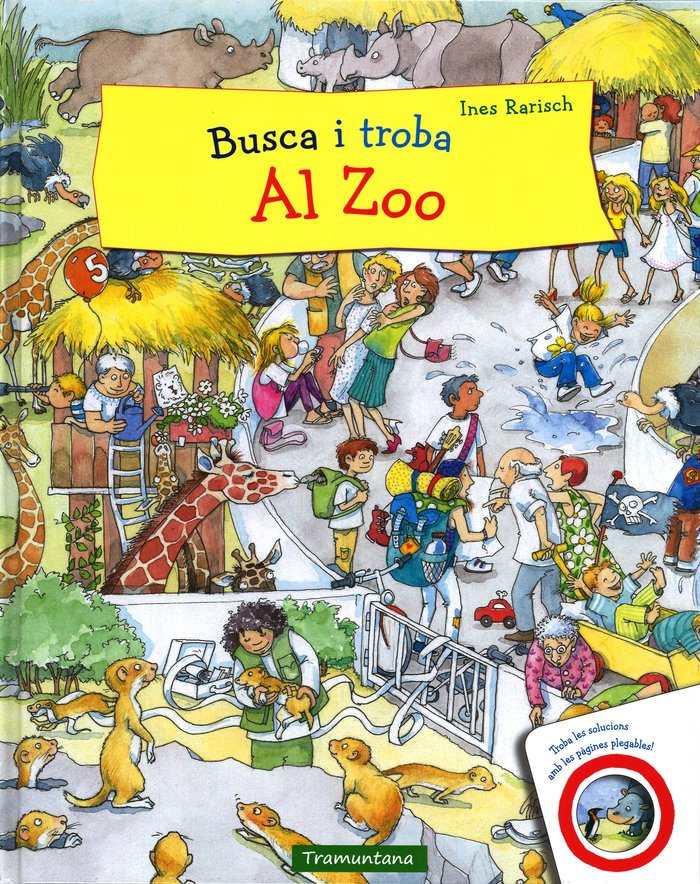 BUSCA I TROBA AL ZOO, de Rarisch Rarisch, Ines | portada del libro