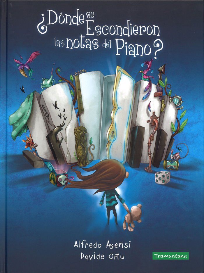 ¿DONDE SE ESCONDEN LAS NOTAS DEL PIANO?, de ASENSI,ALFREDO | portada del libro