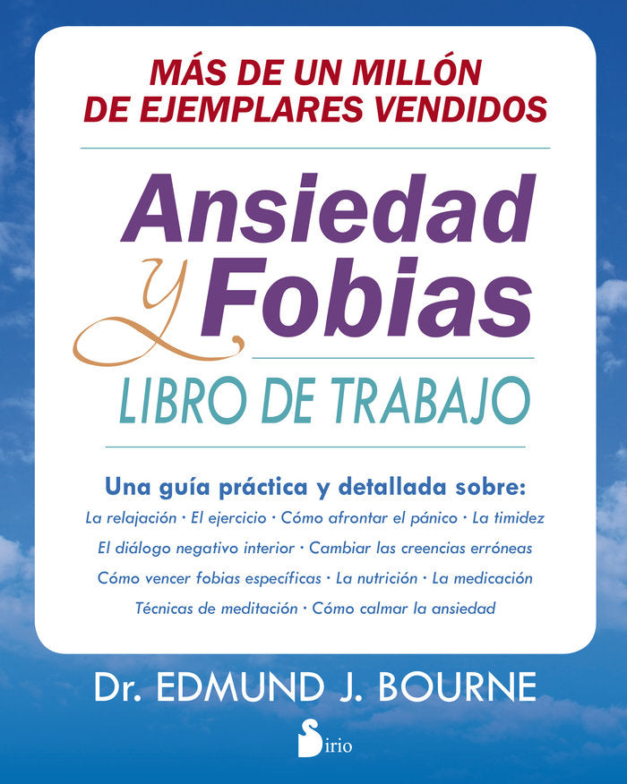 ANSIEDAD Y FOBIAS, de J. BOURNE, DR. EDUMND | portada del libro
