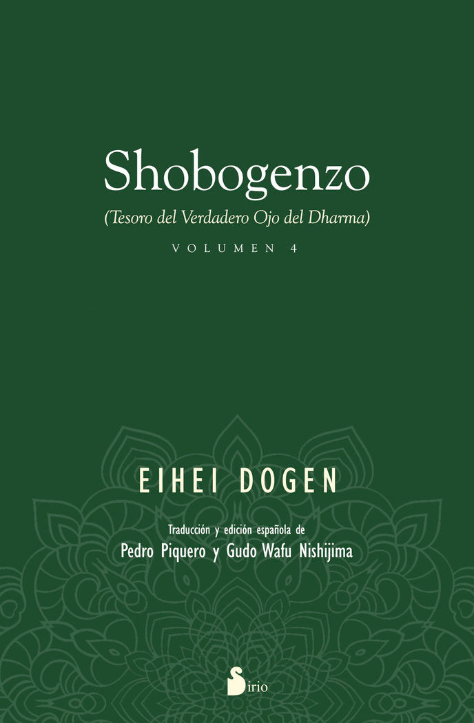 SHOBOGENZO 4, de DOGEN, EIHEI | portada del libro