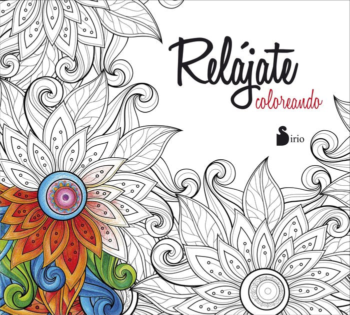 RELÁJATE COLOREANDO, de EDITORIAL SIRIO | portada del libro