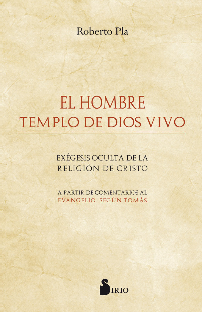 El Hombre templo de Dios vivo, de Plá Sales, Roberto | portada del libro