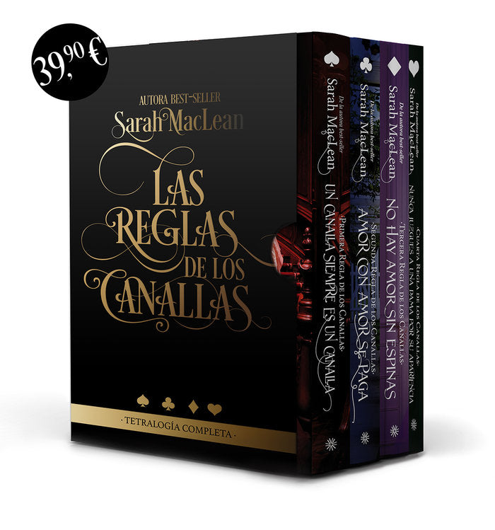 Pack Las reglas de los canallas (tetralogía), de MacLean, Sarah | portada del libro
