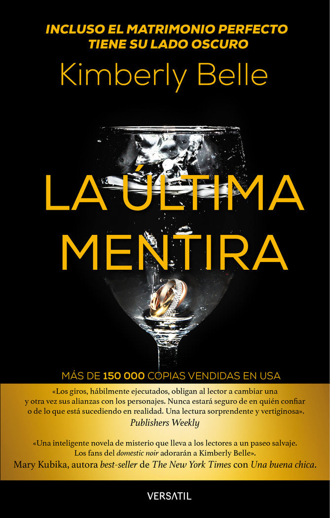La última mentira, de Belle, Kimberly | portada del libro