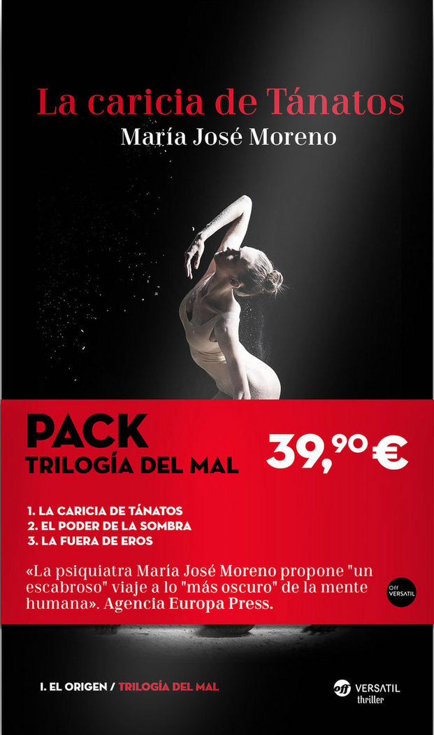 PACK LA TRILOGIA DEL MAL, de MORENO,MARIA JOSE | portada del libro