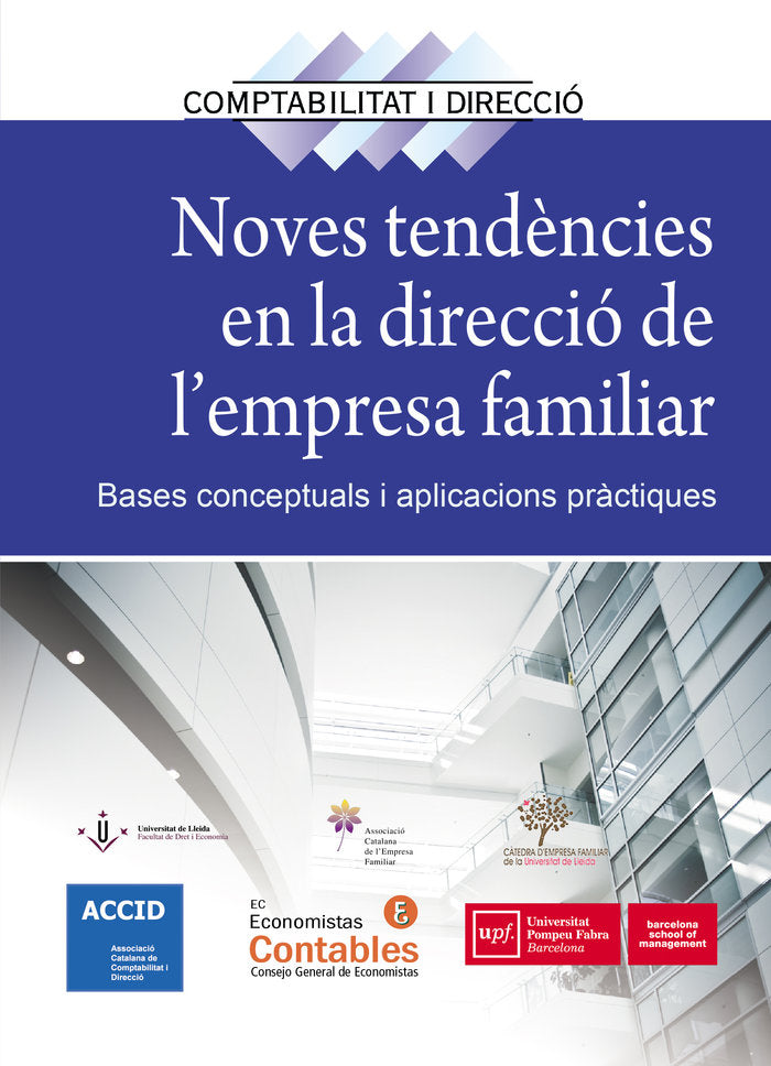 Noves tendències en la direcció de l'empresa familiar, de ACCID | portada del libro