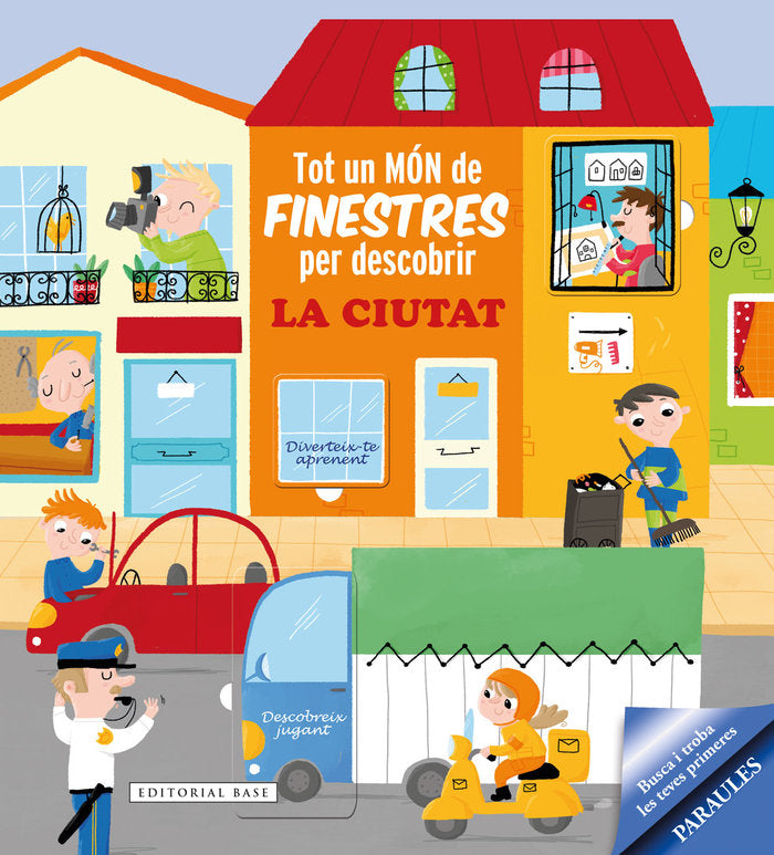 Tot un món de finestres: la ciutat, de Hoslet Barrios, Susana | portada del libro
