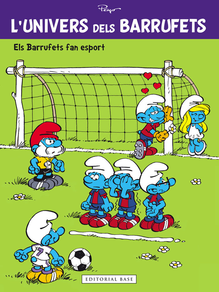 Els Barrufets fan esport, de Culliford, Pierre | portada del libro