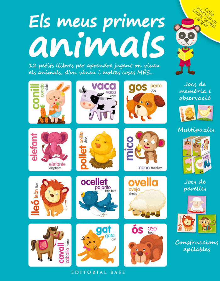 Els meus primers animals, de Flor Edicions | portada del libro
