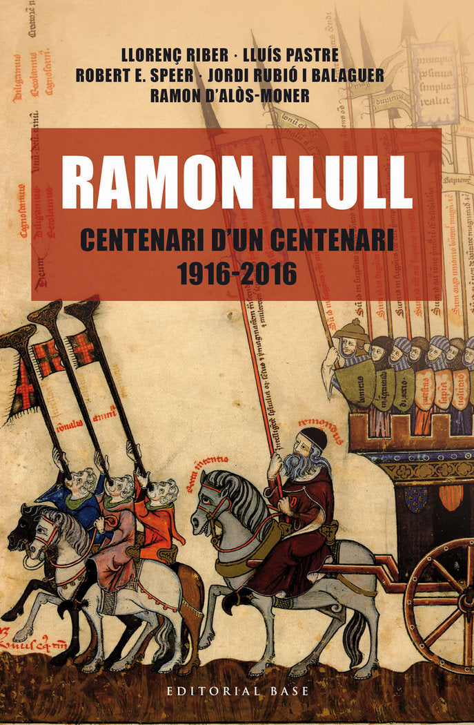 Ramon Llull, de Ribes, Llorenç | portada del libro