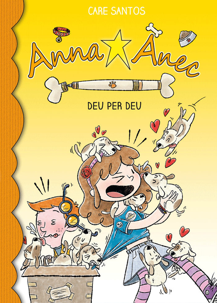 Anna Ànec 10. Deu per deu, de Santos Torres, Care | portada del libro