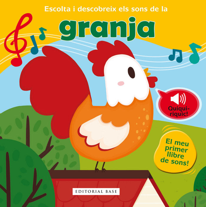 Escolto i reconec els sons de la Granja, de Piette | portada del libro