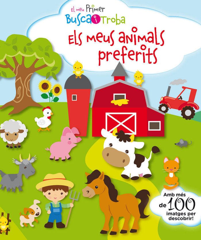 El meu primer busca i troba. Els meus animals preferits, de Peskin, Svetlana | portada del libro