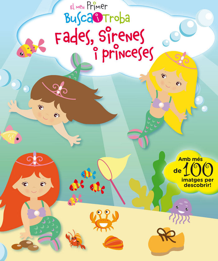 El meu primer busca i troba. Fades, sirenes i princeses, de Peskin, Svetlana | portada del libro