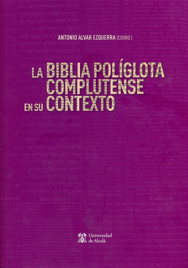 La Biblia Políglota Complutense en su contexto, de Varios autores | portada del libro