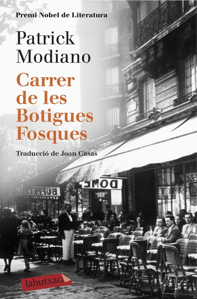 Carrer de les Botigues Fosques, de Modiano | portada del libro