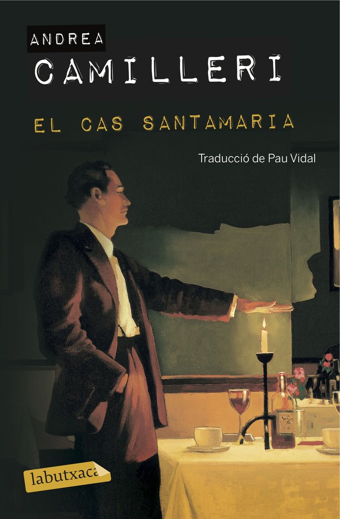 El cas Santamaria, de Camilleri | portada del libro
