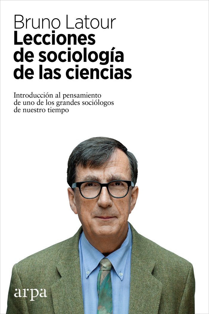 Lecciones de sociología de las ciencias, de Latour, Bruno | portada del libro