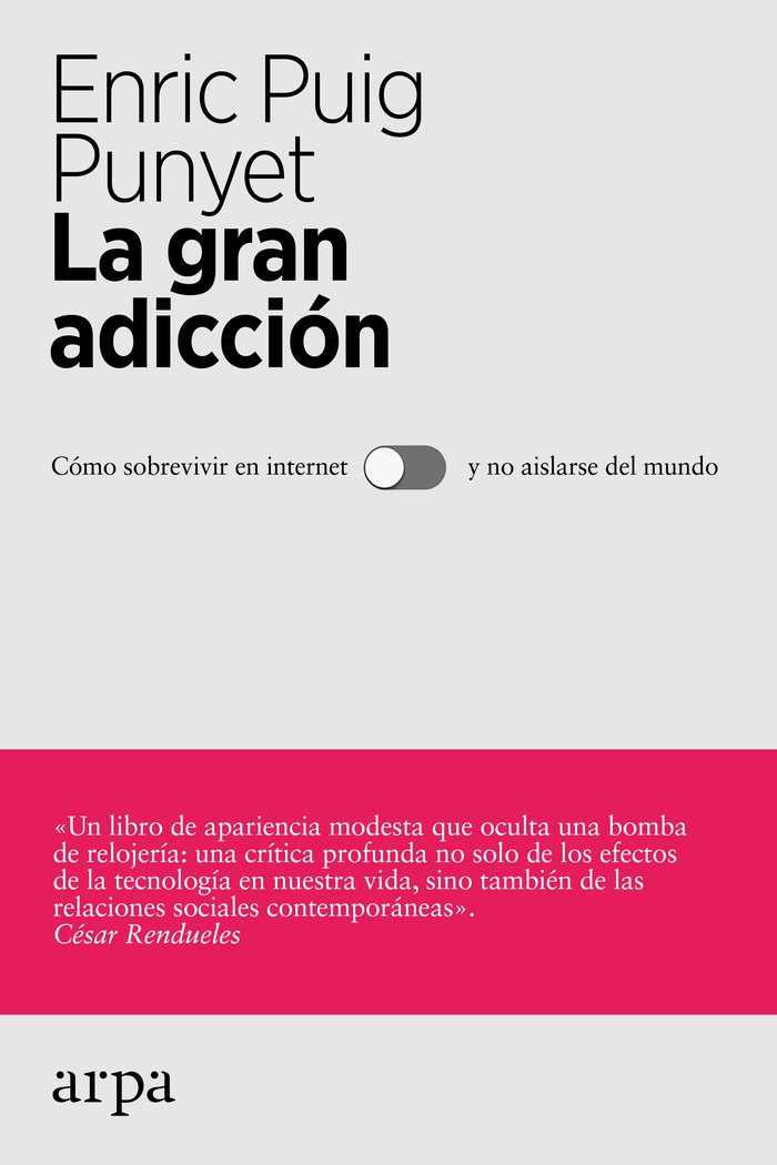 La gran adicción, de Puig Punyet, Enric | portada del libro
