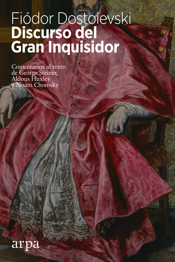 Discurso del Gran Inquisidor, de Dostoievski, Fiódor | portada del libro