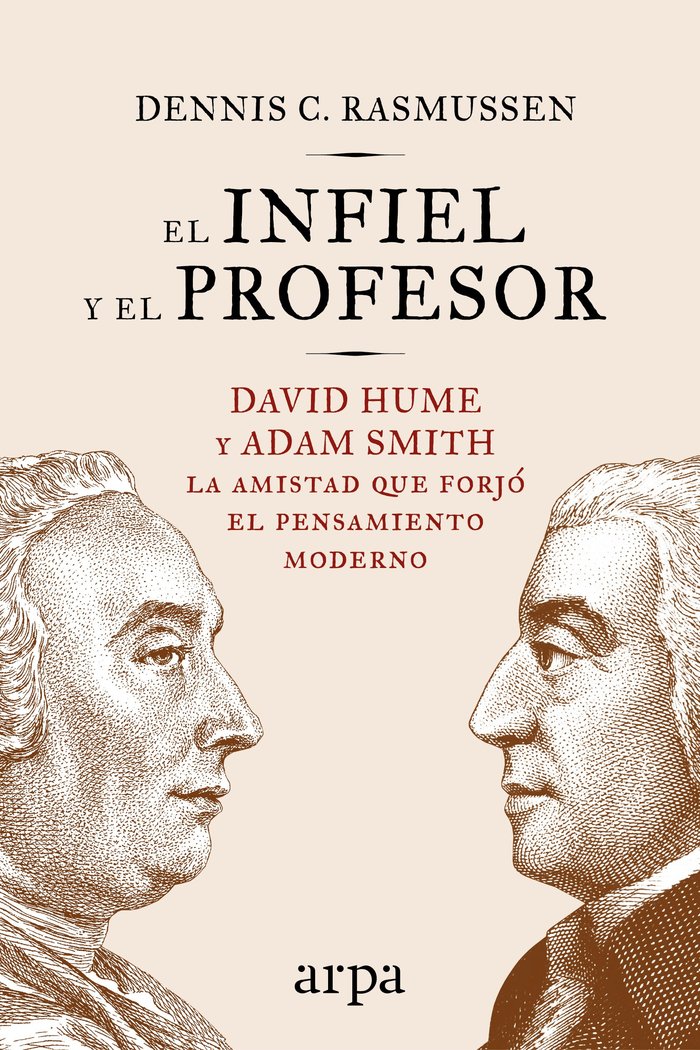 El infiel y el profesor, de Rasmussen, Dennis C. | portada del libro
