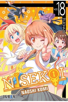 Nisekoi 18, de Naoshi Komi | portada del libro