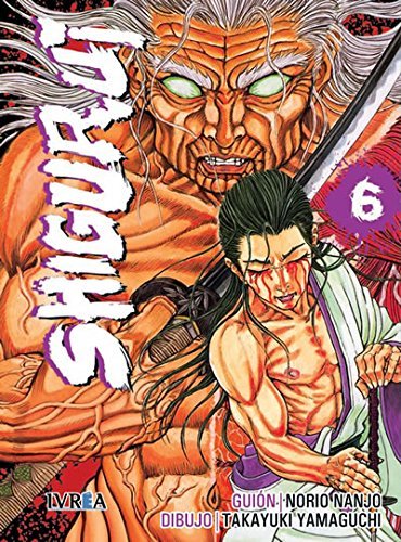 Shigurui 6, de Norio Nanjo | portada del libro