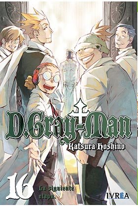 D.Gray Man 16, de Katsura Hoshino | portada del libro