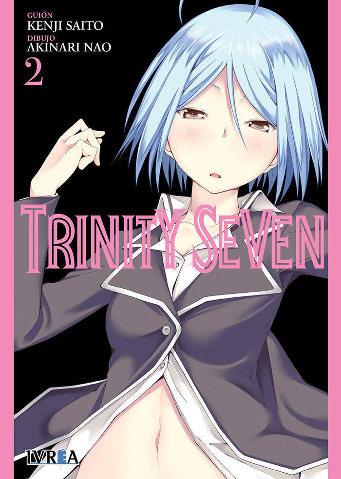 Trinity Seven 2, de Kenji Saito | portada del libro