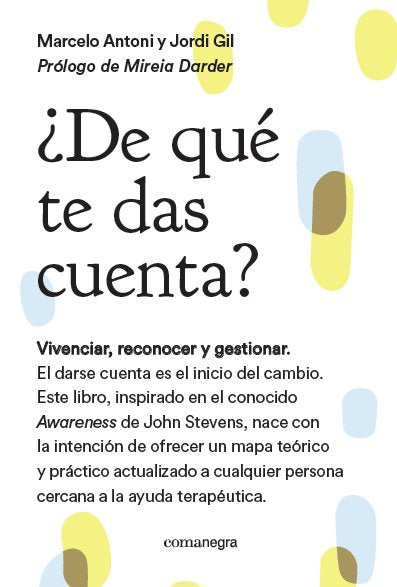 DE QUÉ TE DAS CUENTA?, de Antoni Lobo | portada del libro