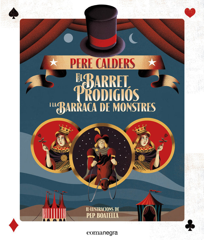 El barret prodigiós i la barraca de monstres, de Calders Rossinyol, Pere | portada del libro