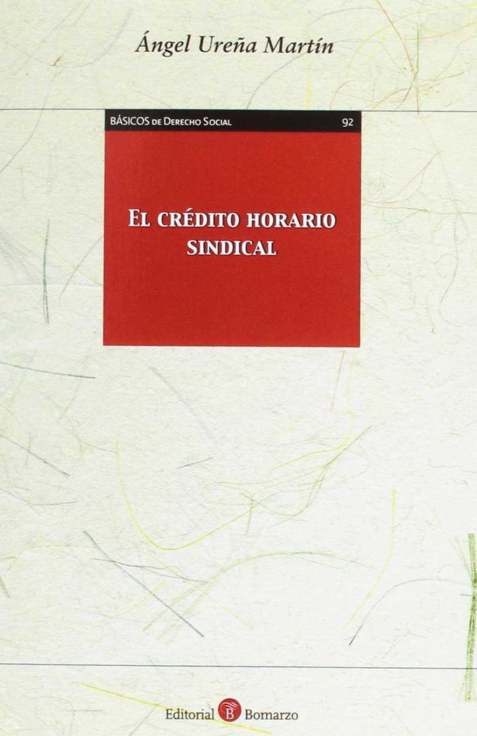 El crédito horario sindical, de Ureña Martín | portada del libro