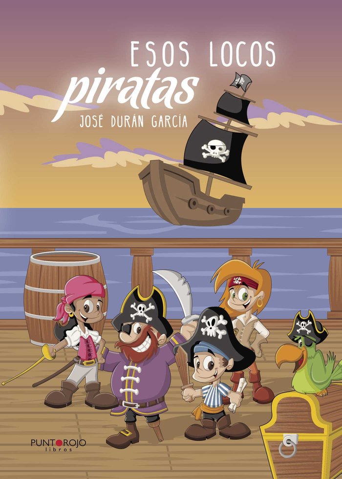 Esos locos piratas, de Durán García, José | portada del libro