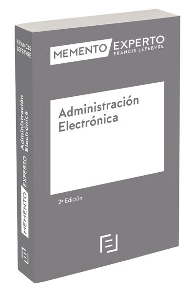 Memento Experto Administración Electrónica | portada del libro