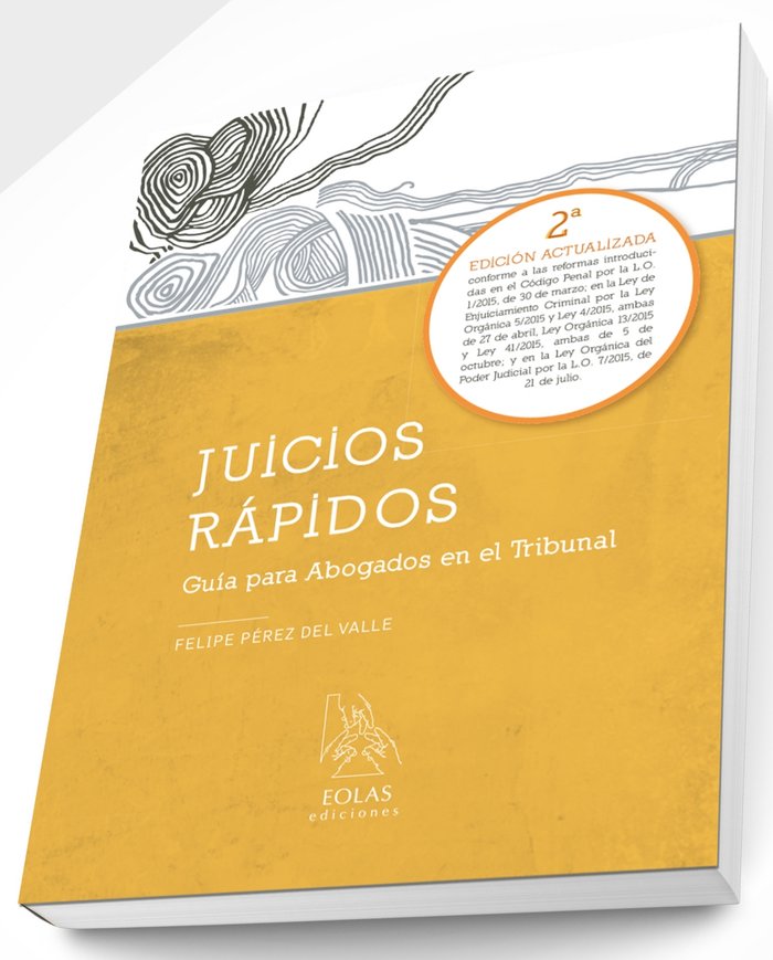 JUICIOS RÁPIDOS, de PÉREZ DEL VALLE, FELIPE | portada del libro
