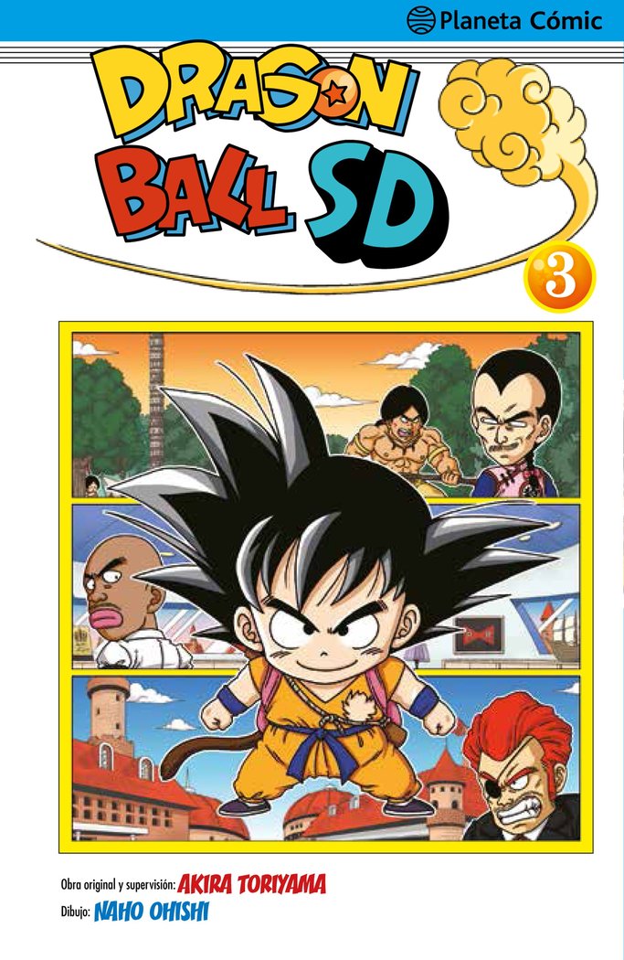 Dragon Ball SD nº 03, de Ohishi, Naho | portada del libro