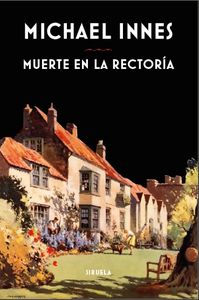 Muerte en la rectoría, de Innes, Michael | portada del libro