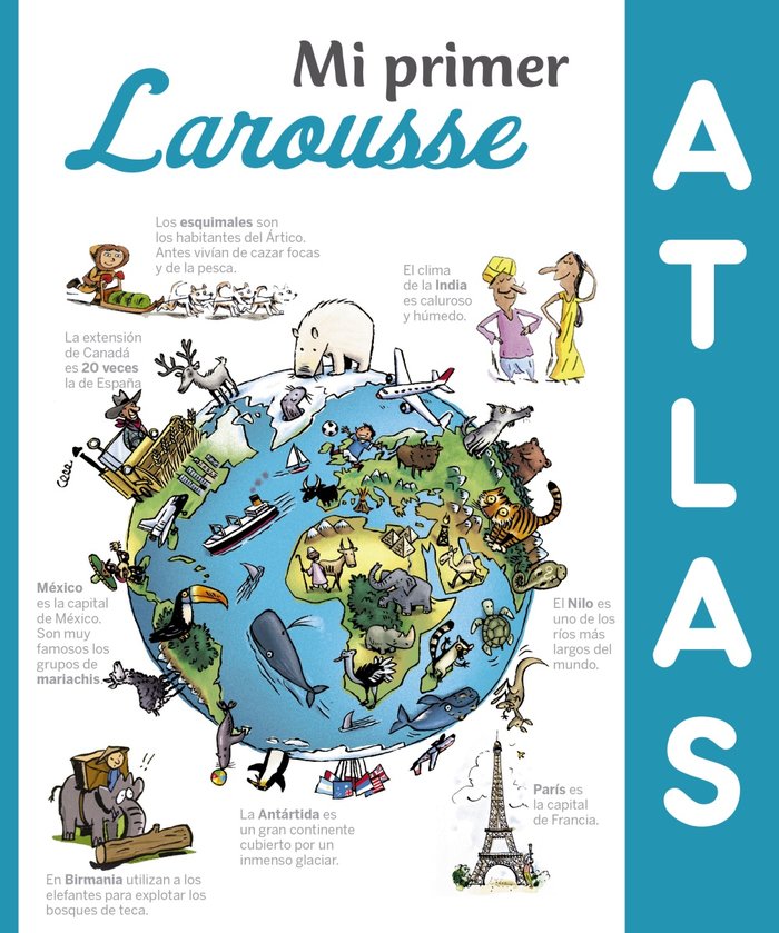 Mi primer Atlas Larousse, de Larousse Editorial | portada del libro