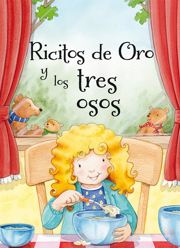 RICITOS DE ORO Y LOS TRES OSOS. ADIVINANZAS, de FILIPEK | portada del libro