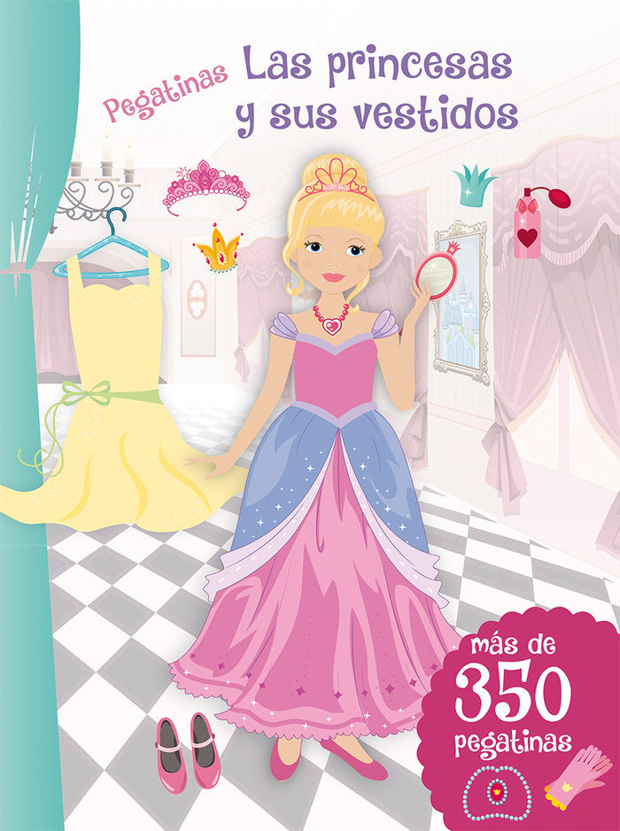Pegatinas - Las princesas y sus vestisos, de Varios autores | portada del libro