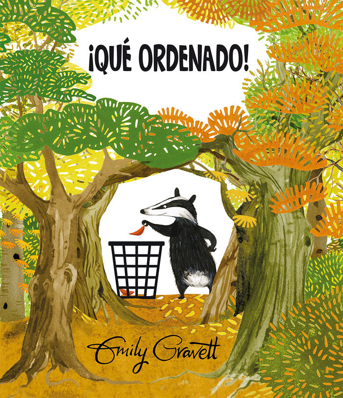 ¡Qué ordenado!, de GRAVETT, EMILY | portada del libro