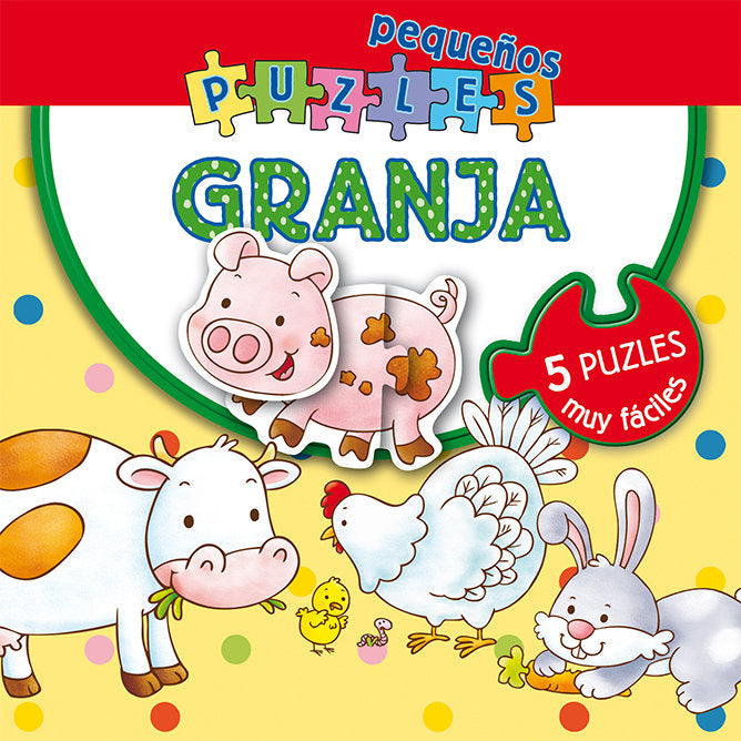 Pequeños puzles. Granja, de D'ACHILLE, SILVIA | portada del libro