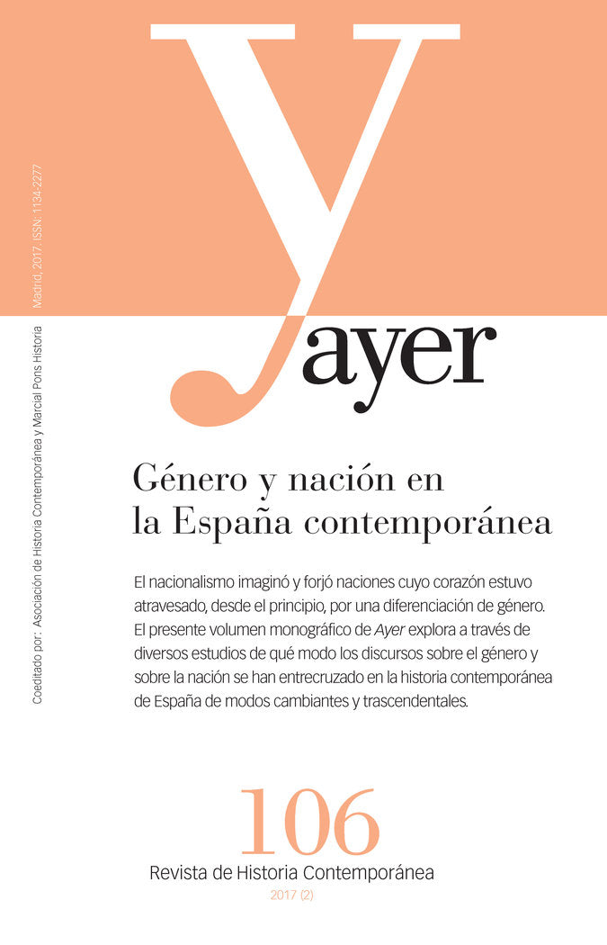 Género y nación en la España contemporánea, de Andreu Miralles, Xavier | portada del libro
