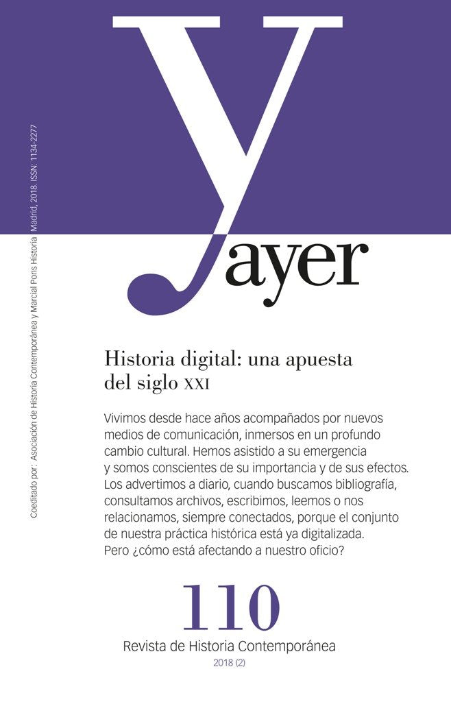 Historia digital: una apuesta del siglo XXI, de Pons Pons, Anaclet | portada del libro