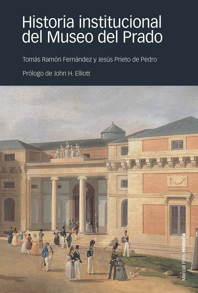 Historia institucional del Museo del Prado, de Fernández Rodríguez, Tomás-Ramón | portada del libro