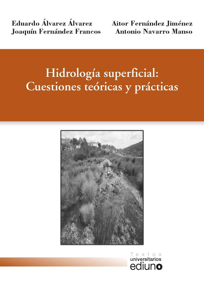 Hidrología superficial: cuestiones teóricas y prácticas, de Álvarez Álvarez | portada del libro