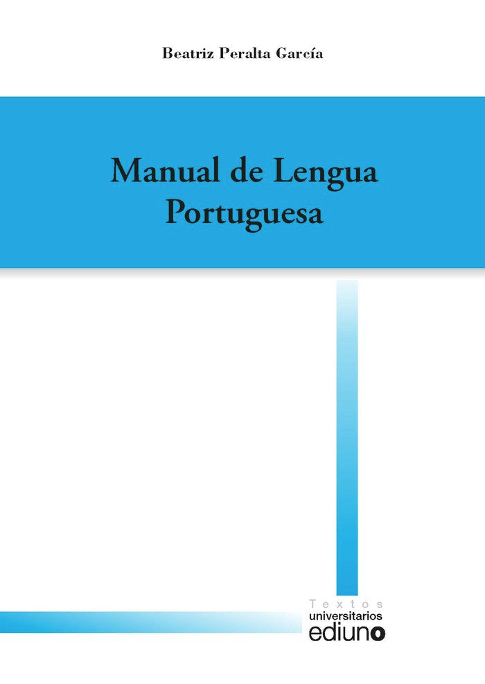 Manual de Lengua Portuguesa, de Beatriz Peralta García | portada del libro