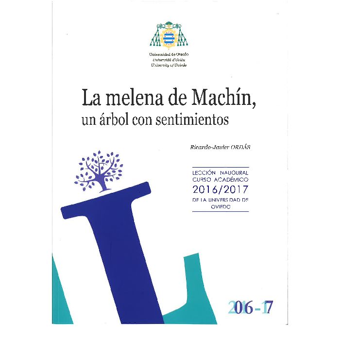 La melena de Machín, un árbol con sentimientos, de Ordás Fernández, Ricardo Javier | portada del libro