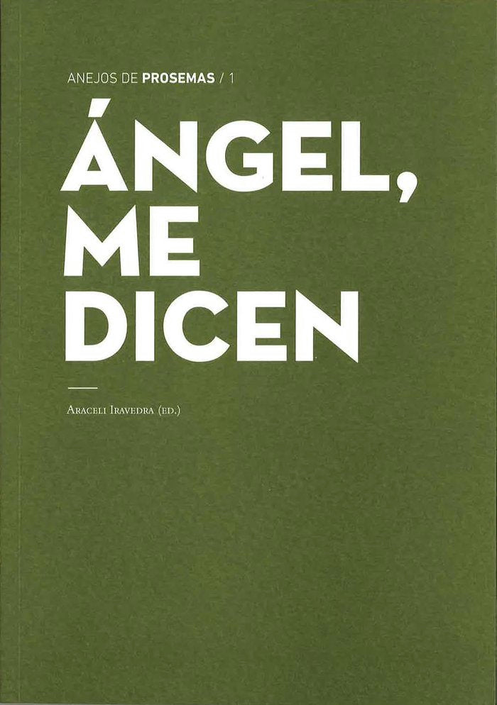 Ángel, me dicen, de Varios autores | portada del libro